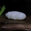 和田玉（白玉）籽料挂件--兽面18.2g 商品缩略图10