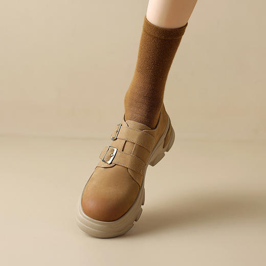 春季新款，厚底圆头真皮单鞋MDY-M3220-2 商品图11