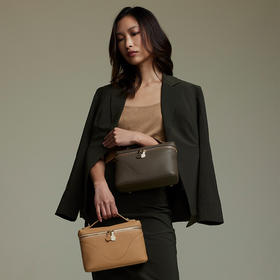 OLEADA 船长小方盒包新款时尚高级感通勤手提包双肩背包女斜挎单肩【该商品不支持用券】