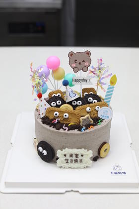 奥利奥咸奶油蛋糕（小熊款）