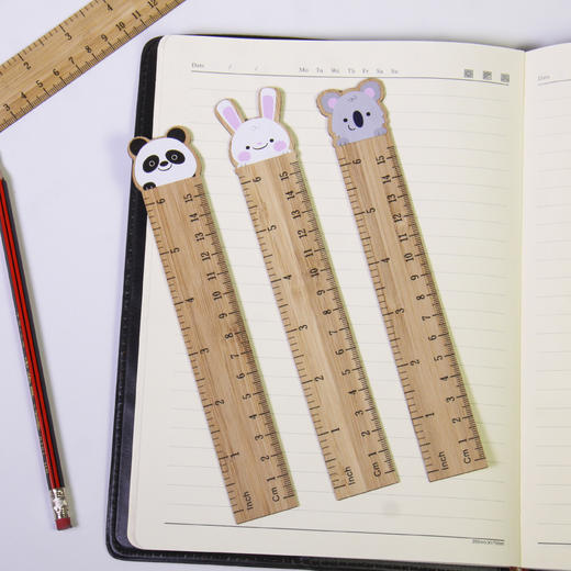 竹压板小尺（款式随机） 商品图1