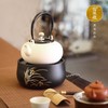 莺歌烧雪花釉柿形陶壶煮茶日式手工烧水壶煮茶壶单壶茶用提梁壶【厂家直发】 商品缩略图3