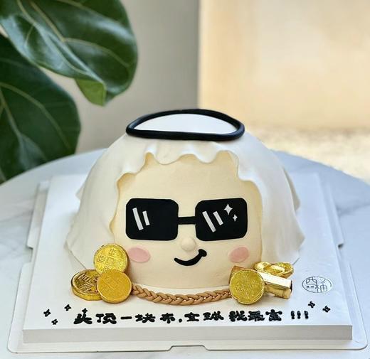 【臻品系列】---三层夹心加高胚立体【首富】蛋糕 商品图0