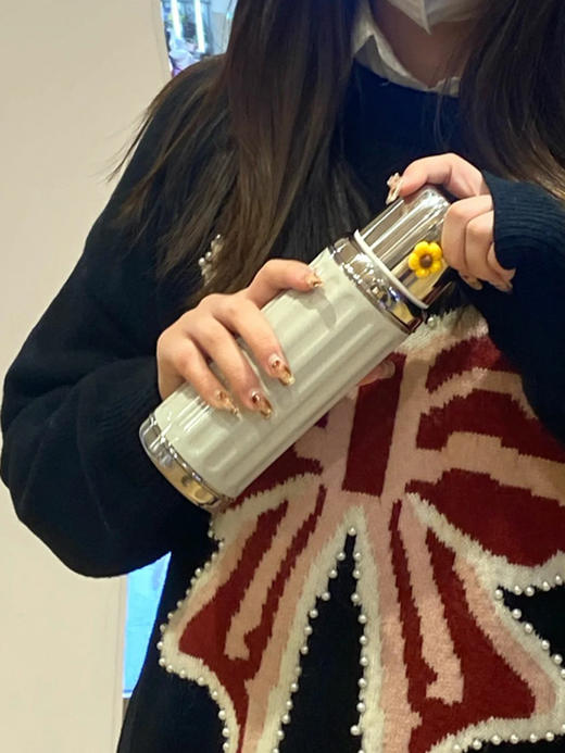 AKS苏尼翁复古保温杯350mL  大容量便携简约直饮杯 高颜值咖啡杯 商品图6