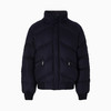 EMPORIO ARMANI 阿玛尼 男士羊毛混纺绗缝全拉链羽绒服 深蓝色 6R1B7R 1K23Z 0922 商品缩略图0