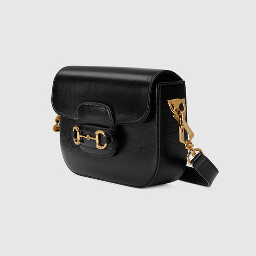 GUCCI 古驰 女士 马衔扣 1955 迷你单肩包（配可拆卸双肩带）黑色 658574 18YSG 1060 商品图1