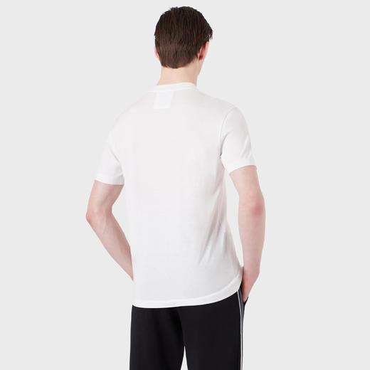 【二】EMPORIO ARMANI 阿玛尼 男士莱赛尔纤维混纺字母徽标印花圆领短袖T恤 白色 8N1TD8 1JUVZ 0100 商品图1
