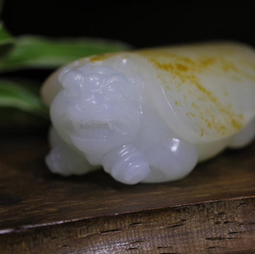 和田玉（羊脂白玉）挂件-- 龙龟 28.97g 商品图2