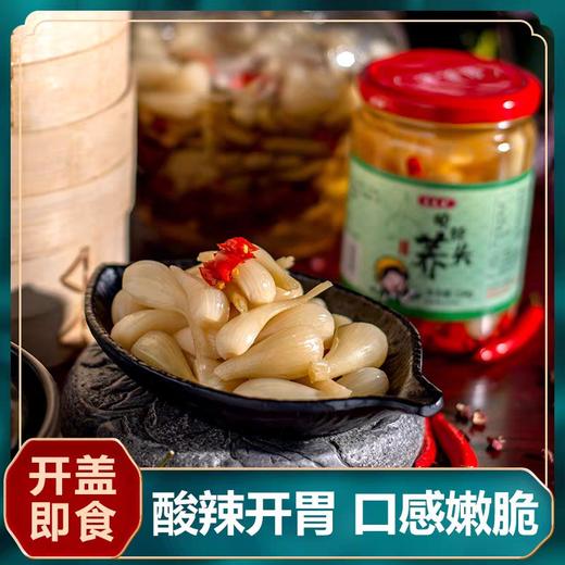 自良家酸辣荞头 528g*6瓶/件 商品图1