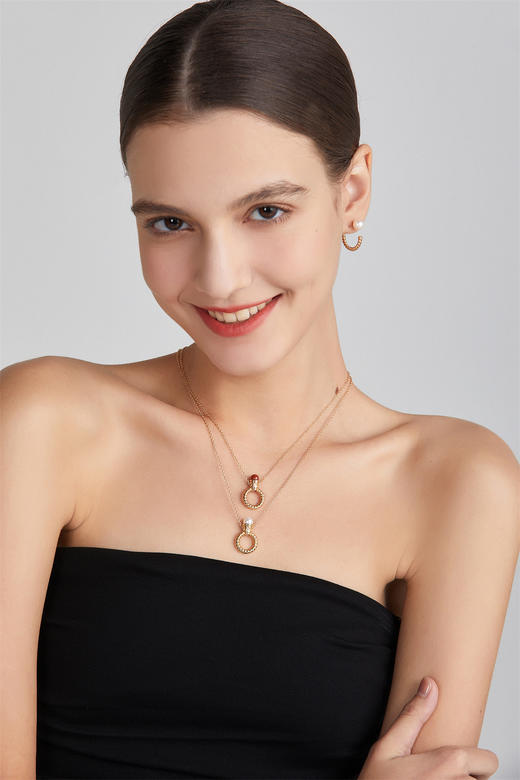   罗马故事 彩石项链 商品图2