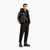 EMPORIO ARMANI 阿玛尼 男士防水绗缝尼龙连帽羽绒服 黑色 6R1B97 1NKZZ 0999 商品缩略图3