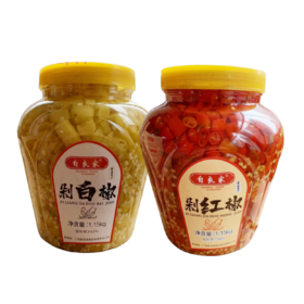 自良家剁红/白椒 1.15kg/瓶