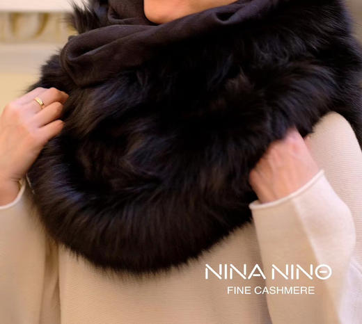 银河系皮草披肩 商品图10