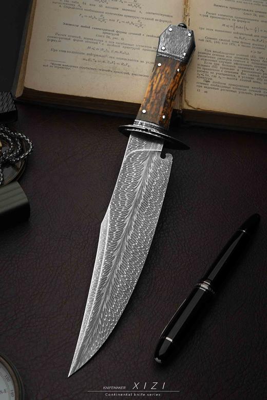 三希堂  现代刀系列  龙牙大马博弈  未开刃 商品图1