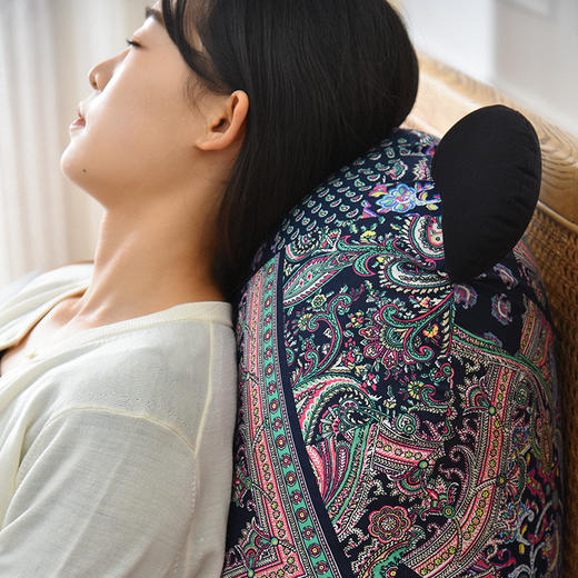 悟空熊猫腰靠床头靠垫软包腰靠沙发飘窗可拆洗 商品图3