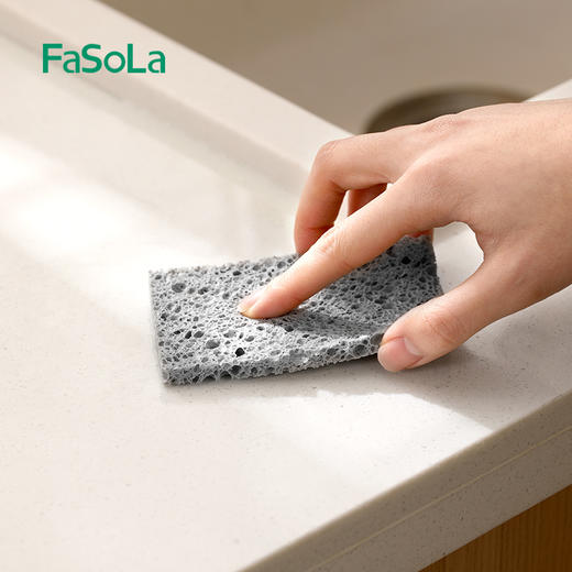 FaSoLa吸水垫厨房洗碗池台面沥水垫可裁剪木浆棉抹布防水置物垫 商品图9