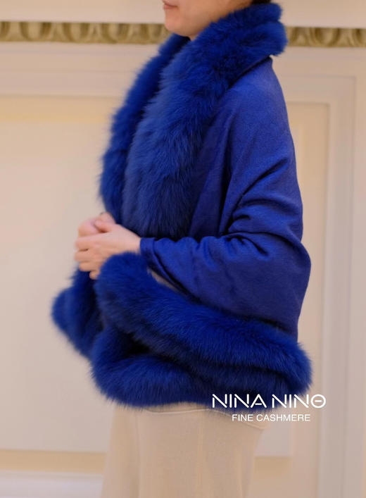 银河系皮草披肩 商品图3