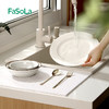 FaSoLa吸水垫厨房洗碗池台面沥水垫可裁剪木浆棉抹布防水置物垫 商品缩略图1