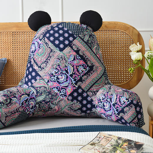 悟空熊猫腰靠床头靠垫软包腰靠沙发飘窗可拆洗 商品图2