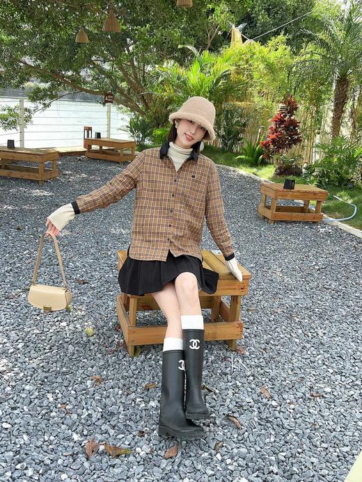 33BAR081514#格子加绒衬衫 商品图0