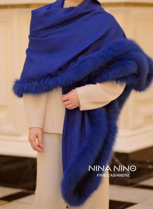 银河系皮草披肩 商品图7