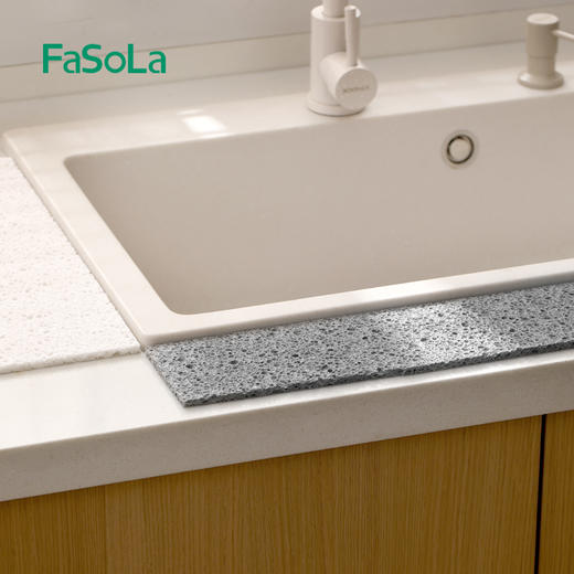 FaSoLa吸水垫厨房洗碗池台面沥水垫可裁剪木浆棉抹布防水置物垫 商品图11