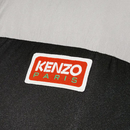 KENZO 高田贤三 男士刺绣徽标绗缝连帽羽绒服 混色 FD65 OU137 9NC 99J 商品图2
