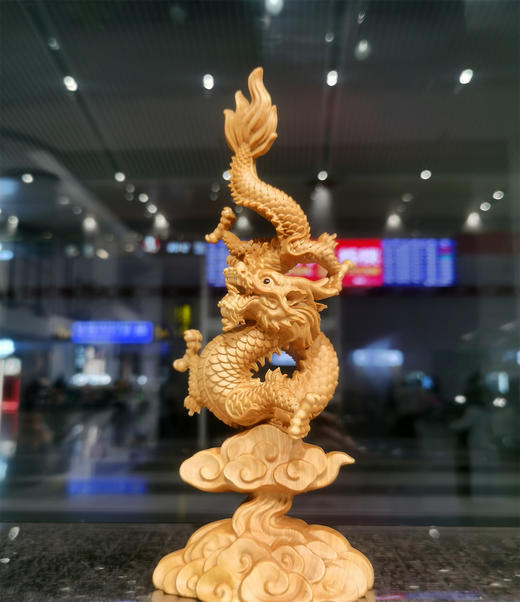 腾龙°黄杨木摆件 商品图1