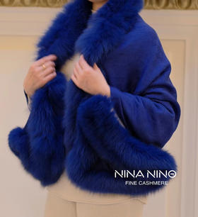 银河系皮草披肩