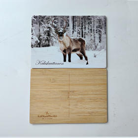 竹压板明信片（款式随机）