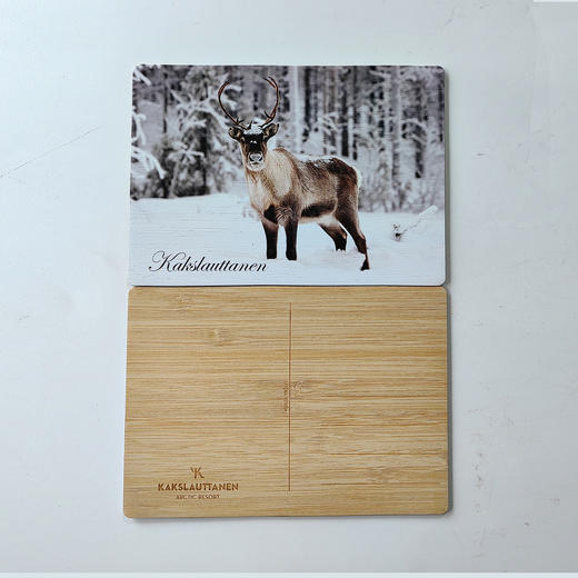 竹压板明信片（款式随机） 商品图0