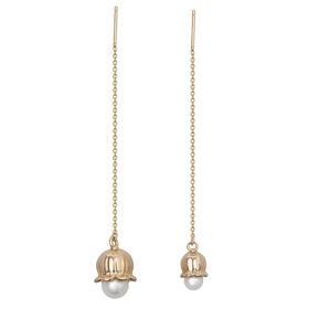 pearl moments  铃兰花开 珍珠耳线