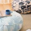 水墨花卉系列坐墩客厅飘窗懒人沙发蒲团复古龙粒子坐垫 商品缩略图2