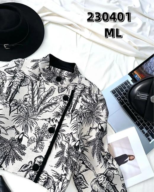 33BAF230401#山水画复古外套 商品图1