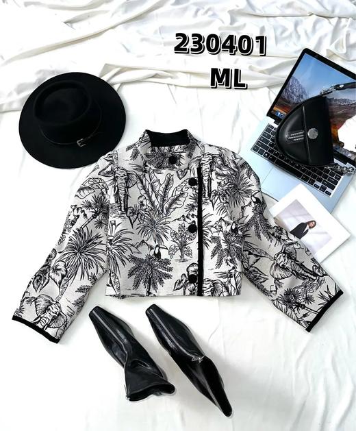 33BAF230401#山水画复古外套 商品图0