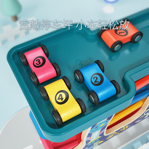 【好玩又益智！】1-2-3周岁儿童玩具男孩宝宝玩具车，数字磁吸滑翔车小汽车早教益智轨道车，在玩耍中能够获得更多的乐趣和启发！ 商品图2