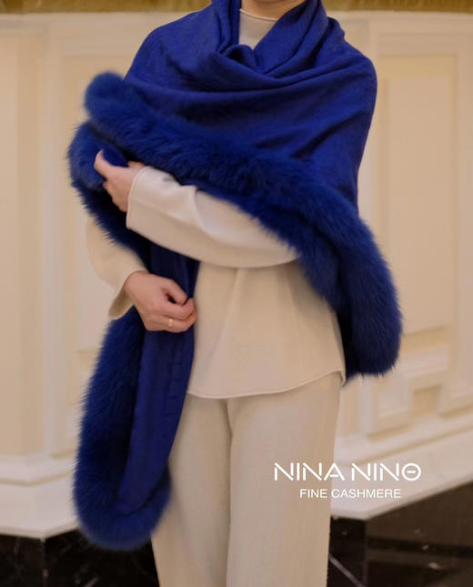 银河系皮草披肩 商品图6