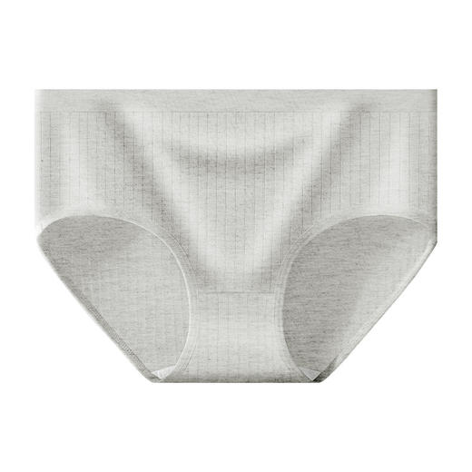 「7条装！日系莫兰迪色」简约纯棉女士内裤 中腰纯棉底裆包臀不卡档四季可穿内衣配饰 商品图4