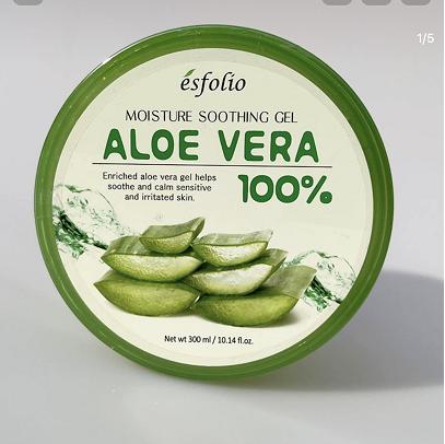 韩国Esfolio ALOE VERA 100%芦荟胶-300ML 商品图0