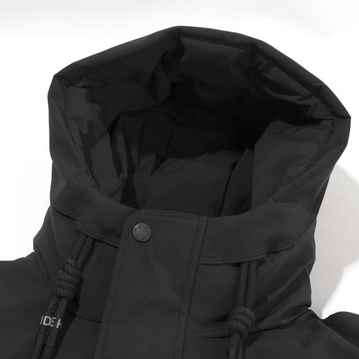 【马国明同款】HXTIDE 冬季长款带帽羽绒服新国标90绒/Y100340019101/02 商品图11