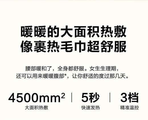 SKG 按摩腰带 W7 浅灰色 商品图5