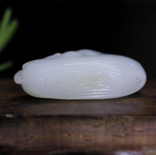 和田玉（白玉）籽料挂件--兽面18.2g 商品图11