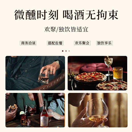 法国进口法尼珍露·蓝轩1875白兰地XO单支礼盒洋酒40%vol 商品图7