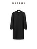 HIDEMI 黑色极简无领设计感长款男朋友廓形西装外套 商品缩略图8