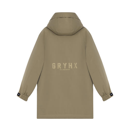 【马国明同款】HXTIDE 冬季长款带帽羽绒服新国标90绒/Y100340019101/02 商品图4