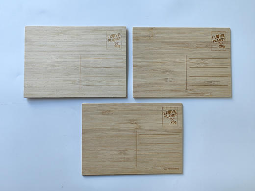 竹压板明信片（款式随机） 商品图4