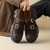 春季新款，厚底圆头真皮单鞋MDY-M3220-2 商品缩略图0