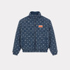 KENZO 高田贤三 男士字母徽标贴花绗缝羽绒服 蓝色 FD65 OU138 9NN 77 商品缩略图0