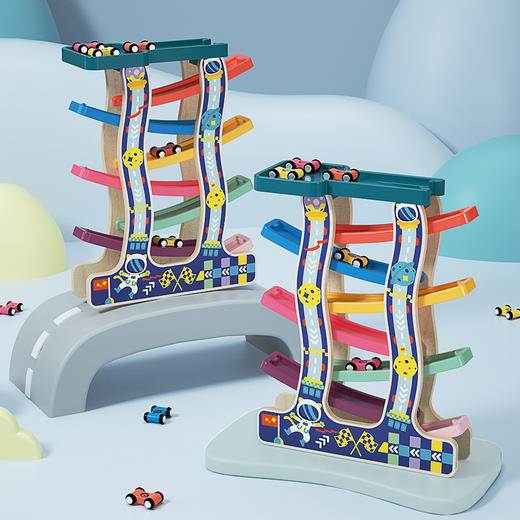 【好玩又益智！】1-2-3周岁儿童玩具男孩宝宝玩具车，数字磁吸滑翔车小汽车早教益智轨道车，在玩耍中能够获得更多的乐趣和启发！ 商品图0