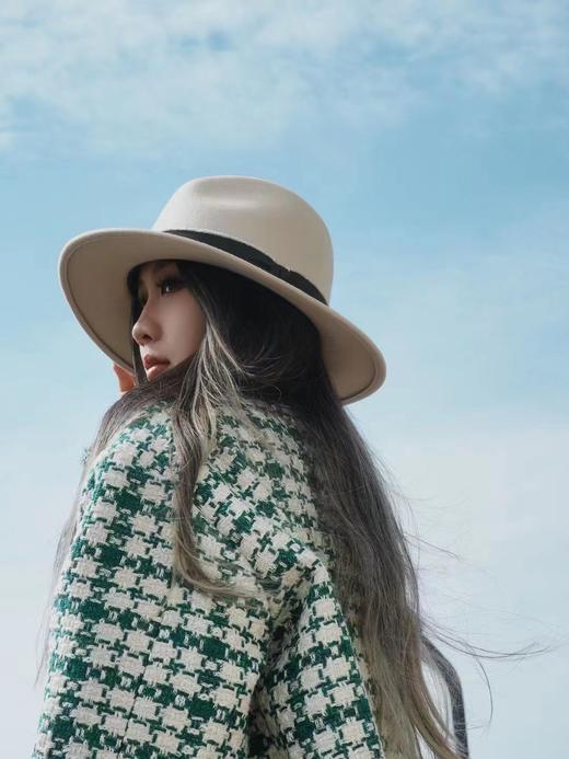 粗花呢双排口袋小香风外套 商品图3